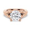 925 Sterling Silver Dream Love Diamond Engagement Ring - Image 3
