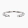 925 Sterling Silver Duo Baguette Diamond Ring - Image 8