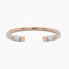 925 Sterling Silver Duo Baguette Diamond Ring - Image 9