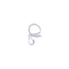 925 Sterling Silver Embrace Diamond Ring - Image 3
