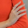 925 Sterling Silver Embrace Diamond Ring - Image 4