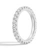 925 Sterling Silver Emerald Cut Diamond Bridal Set Men Wedding Band - Image 19