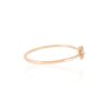 925 Sterling Silver Emerald Diamond Bracelet - Image 3