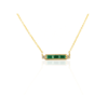 925 sterling silver necklace with thick gold plating