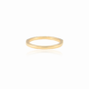 925 Sterling Silver Emerald Stackable Half Eternity Band - Image 3