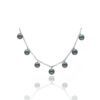925 Sterling Silver Enigma Pearl Necklace - Image 3
