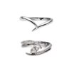 925 Sterling Silver Entwined Captured Vine60 Engagement Ring and 0.85CT Diamond - Image 3