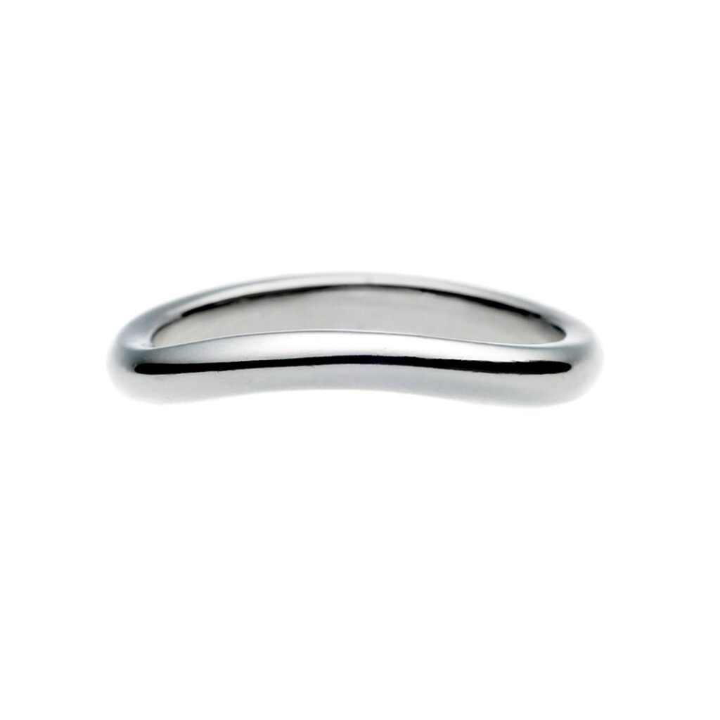 925 Sterling Silver Entwined Slim Vine Wedding Ring