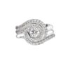 925 Sterling Silver Entwined50 Eternity Ring and 0.35CT Diamond - Image 3