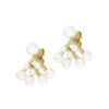 925 Sterling Silver Essence Diamond Pearl Earrings - Image 3