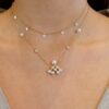 925 Sterling Silver Essence Yellow Pendant Pearl - Image 2