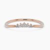 925 Sterling Silver Eternity Diamond Wedding Band - Image 6