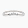 925 Sterling Silver Eternity Diamond Wedding Band - Image 7