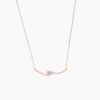 925 Sterling Silver Evil Eye Bar Necklace - Image 6