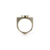 925 Sterling Silver Eye Candy Marquise Hazel Diamond Ring - Image 3