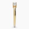 925 Sterling Silver Five Diamond Band Ring - Image 7