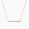 925 Sterling Silver necklace with 0.13ctw of Premium CZ Diamonds