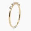 Five-stone ring with a refined, balanced silhouette