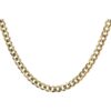 925 Sterling Silver Flat Link Chain Necklace