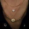 925 Sterling Silver Flat Link Chain Necklace - Image 2