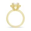 Timeless sterling silver ring with premium CZ diamond stone