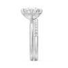 925 Sterling Silver Four Prong Solitaire Diamond Engagement Ring - Image 13