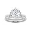 925 Sterling Silver Four Prong Solitaire Diamond Engagement Ring - Image 14