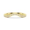 925 Sterling Silver French Pave Petite Diamond Wedding Band - Image 2