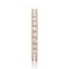 Timeless eternity band with a polished finish