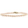 925 Sterling Silver bracelet with freshwater pearl accents