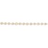 925 Sterling Silver Full Teardrop Baguette Diamond Bracelet - Image 3