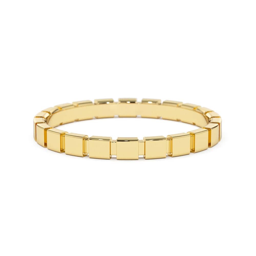 925 Sterling Silver Geometric Art Stackable Ring