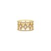 925 Sterling Silver Golden Manifest Diamond Ring - Image 3