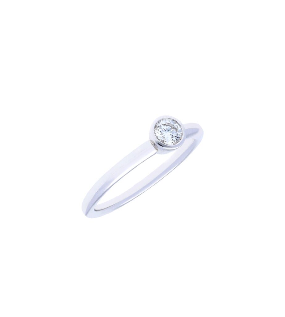 925 Sterling Silver Grace Diamond Ring