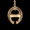 Pave CZ diamond lariat necklace with refined finish