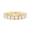 925 Sterling Silver eternity ring with refined diamond-like sparkle