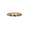 925 Sterling Silver Green Tornado Ring - Image 3