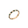 925 Sterling Silver Green Tornado Ring - Image 5