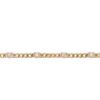 925 Sterling Silver Heart Diamond Bezel Chain Bracelet - Image 3