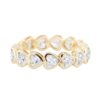 925 Sterling Silver Heart Diamond Bezel Ring - Image 2