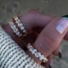 925 Sterling Silver Heart Diamond Bezel Ring - Image 4