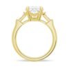 Sterling silver heart ring showcasing a clean, balanced stone profile