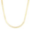 925 Sterling Silver Herringbone Necklace