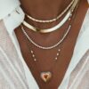 925 Sterling Silver Herringbone Necklace - Image 3