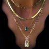 925 Sterling Silver Herringbone Necklace - Image 6