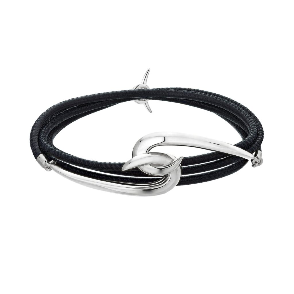 925 Sterling Silver Hook Bracelet