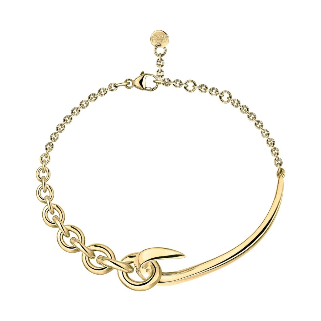 925 Sterling Silver Hook Chain Bracelet