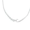 925 Sterling Silver Hook Chain Choker Pendant
