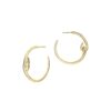 925 Sterling Silver Hook Hoop Earrings