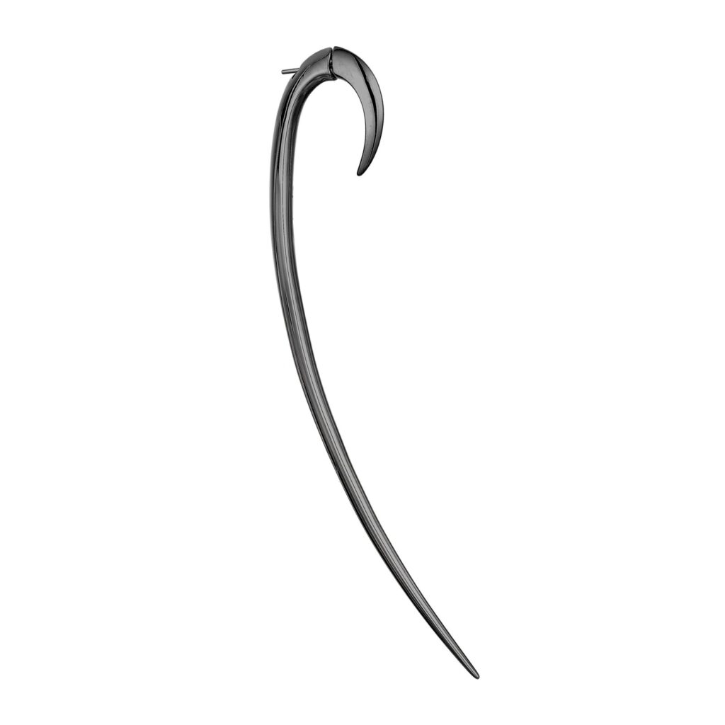 925 Sterling Silver Hook Single Size 4 Earring